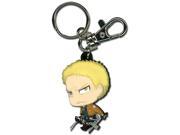 Key Chain Attack on Titan New SD Chibi Reiner Toys Anime Ring ge36914