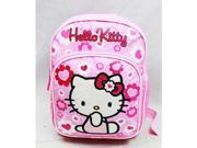 Mini Backpack Hello Kitty Pink Flower Bow New School Bag 84022