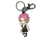 Key Chain Fairy Tail New SD Natsu 2 Taunt Toys Anime Licensed ge36788