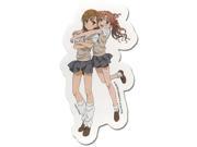 Sticker Certain Scientific Railgun New Kuroko Hugging Miko Licensed ge55305