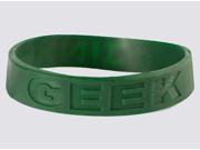 Bracelet Jinx Geek Green Logo Symbol Rubber PVC L Large New Gift Toys j445 l