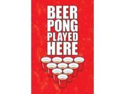 Poster Beer Pong Played Here Wall Art Licensed Gifts Toys 241202