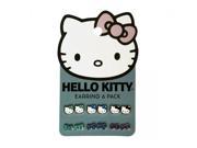 Earring Pack Hello Kitty New Sanrio With Bows Set 6 Toys Gifts sane0111