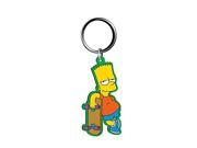 PVC Key Chain The Simpsons Bart Soft Touch Keyring Gifts Toys 27834