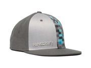 Baseball Cap Minecraft Diamond Crafting Snap Back New Hat Licensed j3255