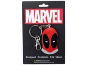 Key Chain Marvel Deadpool s Face Bendable New Toys Licensed krb 4612