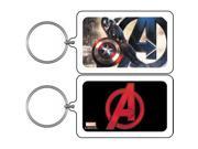 Key Chain Marvel Avengers Age of Ultron Capt. America Lucite k mvl 0022