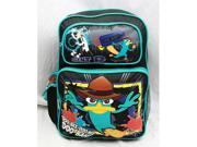 Backpack Phineas and Ferb Agent P Doo Bah! Large School Bag New a01524