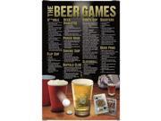Poster Humor The Beer Games New Wall Art 22 x34 rp13700