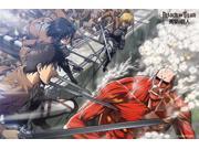 Poster Attack on Titan Battle New Wall Art 22 x34 rp14018