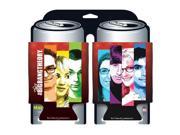 Can Huggers Big Bang Theory Cast Collage Huggie 2 pack New Toys 09484