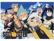 Fabric Poster Soul Eater New Group Sky Background Wall Art ge77698