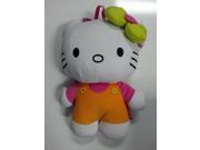 Plush Backpack Hello Kitty Orange New Soft Doll Toys 694200