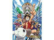 Fabric Poster One Piece New Onward Voyage Wall Scroll Art ge77530
