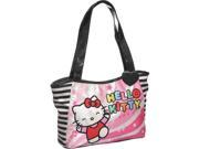 Hand Bag Hello Kitty Music Notes Pink Black