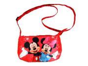 Handbag Disney Mickey Mouse w Minnie Mini Hand Bag Purse New 503345
