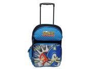 Large Rolling Backpack Sonic the Hegehog w Knuckle Boys Bag 089768