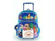 Large Rolling Backpack Adventure Time Big Group Team 16 New 635138