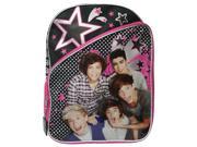 Backpack One Direction 1D Pink Purple Black Large School Bag New 026334