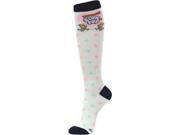Knee High Socks Tootsie Roll Blow Pop Pair White Anime Licensed tsk0007