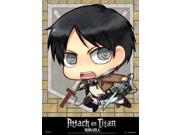 Wall Scroll Attack on Titan New SD Eren Anime Toys Licensed ge60566