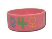 Wristband Sailor Moon New Celestial Symbols Rubber Licensed ge88002