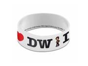 Wristband Doctor Who I Heart Heart the Doctor PVC New Gift Toys dw01150