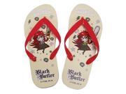 Foot Wear Black Butler New Grell Flip Flop Slippers 26cm Toys ge74516