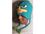 Laplander Beanie Cap Phineas and Ferb Perry Fuzzy Anime Hat etpf1010