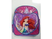 Small Backpack Disney The Little Mermaid Ariel 12 New School Bag 629038