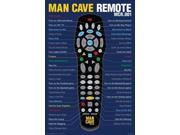 Poster Man Cave Remote 24 x 36 Wall Art Licensed Gifts Toys 241148