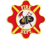 Patch Automoblies Fire Dept. Crest Iron On Gifts New Licensed p 4172