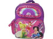 Small Backpack Disney Tinkerbell Rainbow Girls New School Bag 608910
