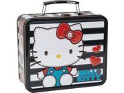 Lunch Box Hello Kitty Sanrio Striped New Licensed sanlb0064