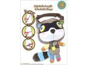 Hand Bag Pecoware Raccoon Purse Soft Plush Doll B026RC