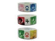 Wristband Sailor Moon Sailor Soldiers PVC Toys Anime Licensed ge54092