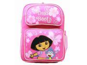 Backpack Dora the Explorer Pink Butterfly Large School Bag New 36286