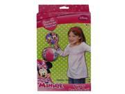 Disney Minnie Mouse Inflatable Toy Paddle Ball Set for Play to 8