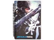 Notebook Metal Gear Rising New Raiden Anime Gifts Licensed ge43115
