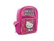 Small Backpack Hello Kitty Kitty Face Pink Girls New School Bag 828117