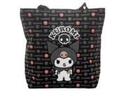 Tote Bag Kuromi Black and Pink New Gifts Girls Hand Purse 80661