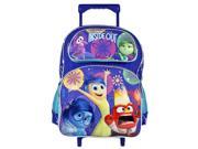 Large Rolling Backpack Inside Out Riley s Emotion New 656942