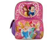 Backpack Disney Princess Pink Schoo Bag New 654528