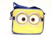 Lunch Bag Despicable Me Minions Face Jerry 3D Eyes Kit Case New 122502