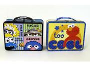 Lunch Box Sesame Street Elmo Cookie Monster Metal Tin 1 Style only 647627
