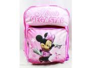 Backpack Disney Minnie Mouse Mega Star Large School Bag New mw23171
