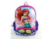 Backpack Disney Little Mermaid Dance Large School Bag New Girls 617080