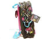 Backpack Monster High Fashion Black Girls School Bag New 116884