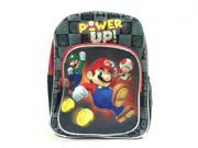 Mini Backpack Nintendo Super Mario Black Power Up School Bag New 405884
