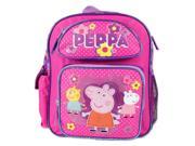 Small Backpack Peppa Pig Pink School Bag New 107448